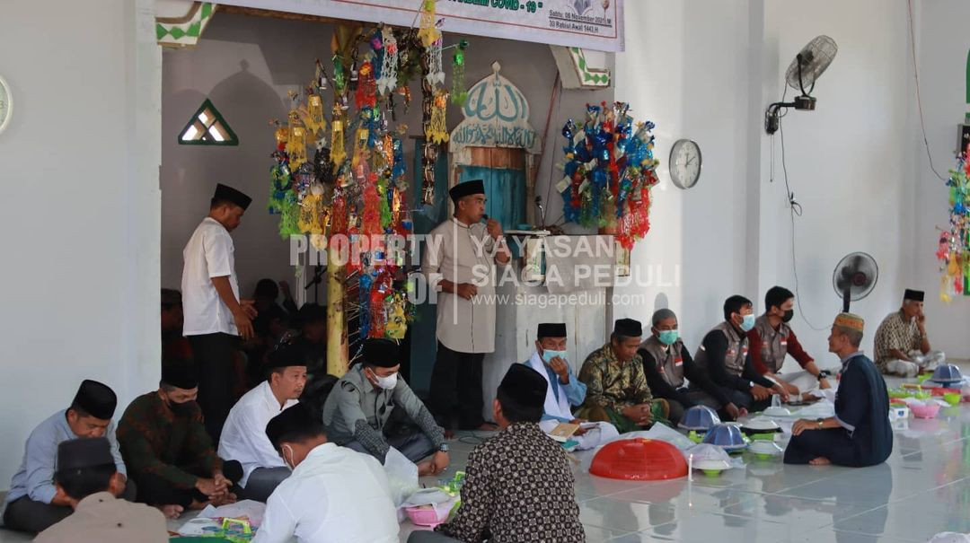 Siaga Peduli Meresmikan Masjid Pasca Runtuh Akibat Gempa di Sulawesi Barat