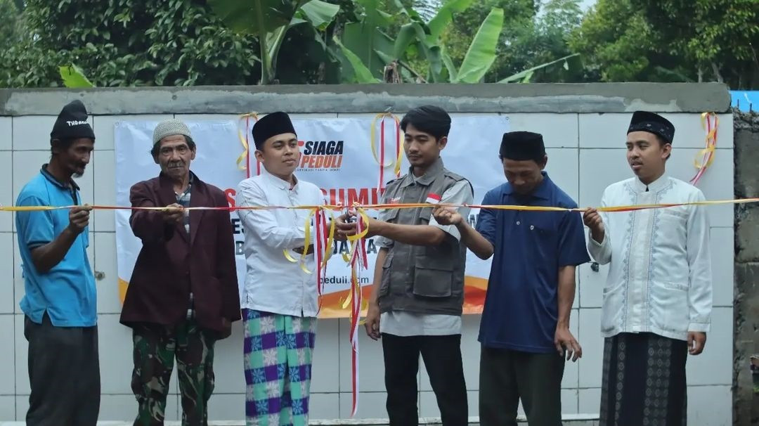 Peresmian Sumur Bor Pesantren Barakatut Taqwa Bandung, Jawa Barat