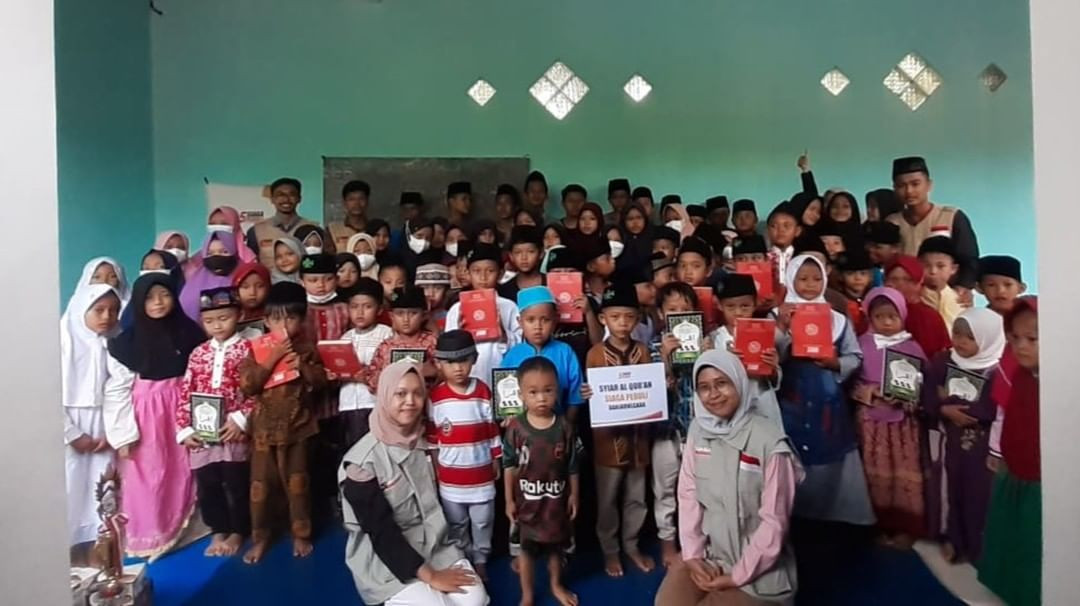 Siaga Peduli Banjarnegara Kirimkan Al Qur'an untuk santri-santri TPQ AL-Hidayah, TPQ Radatul Tolibin Watahfid dan TPQ Hidayatun Na'imah.