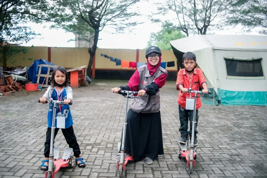 Berbagi Keceriaan dengan Menghadirkan Zona Ceria untuk Adik Yatim