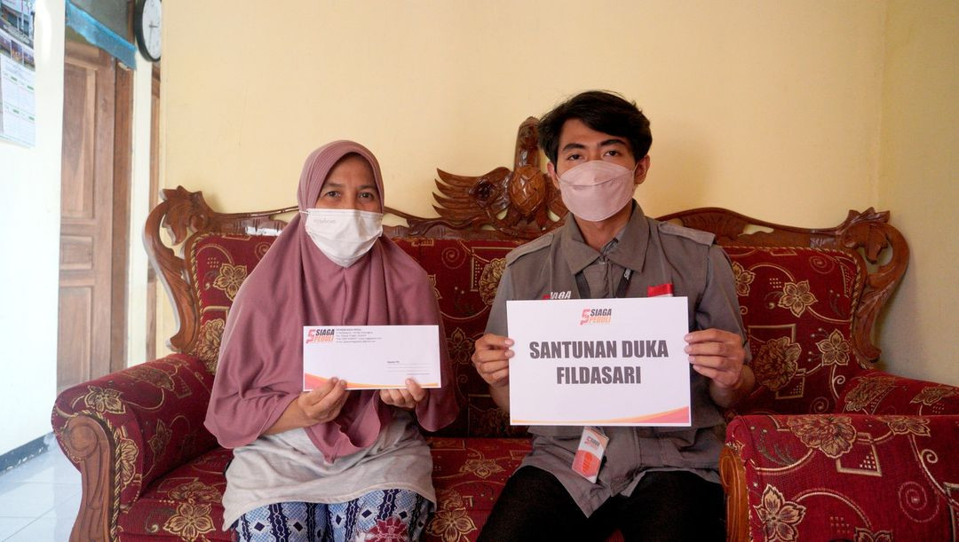 Santunan Duka Untuk Kak Fildasari