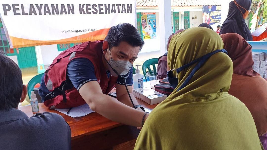 Pelayanan Kesehatan Untuk Korban Bencana Banjir Nusawungu, Cilacap