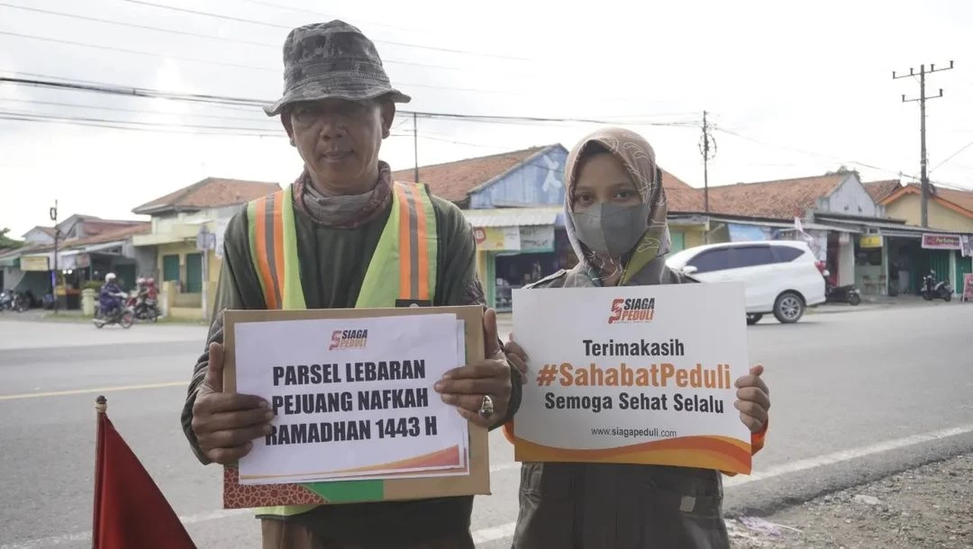 1000 Parcel Lebaran di Kirimkan Siaga Peduli di Beberapa Titik Untuk Para Pejuang Nafkah