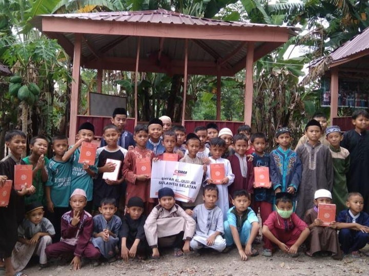 Siaga Peduli  Mengirimkan Al Quran untuk Santri Rumah Qur'an Al Barokah, TPQ Nurut Taqwa dan TKA TPA Nurul Janah