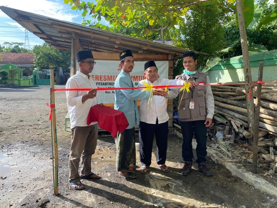 Peresmian Sumur Bor Pondok Pesantren Ar Rahman Kec. Kesugihan, Kab. Cilacap