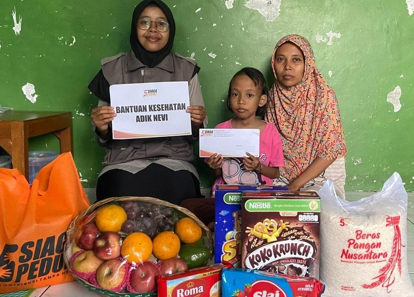 Bantuan Kesehatan Untuk Adik Nevi Penderita Sakit Jantung Bocor