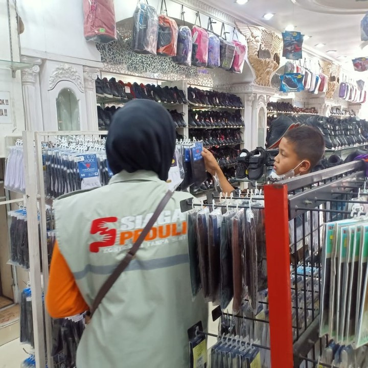 Belanja Gratis Adik Juara (Yatim) Bersama Siaga Peduli Banjarnegara