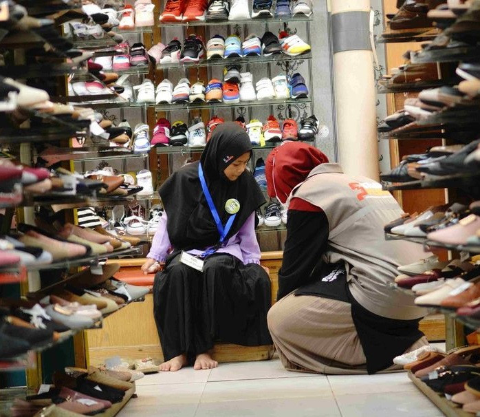 Belanja Bareng 50 Santri Penghafal Al Qur'an Bakii, Kesugihan, Cilacap.