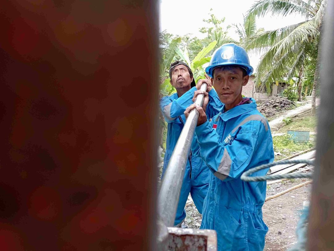 Proses Pembangunan Sumur Bor Mushola Al Mukhsun, Cilacap