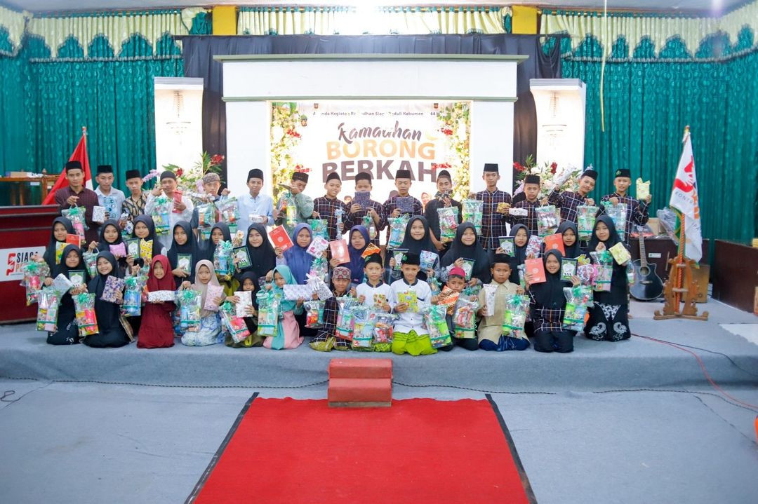 Siaga Peduli Kebumen Melaksanakan Kegiatan Puncak Ramadhan Ceria 2023 Bersama 50 Adik Juara