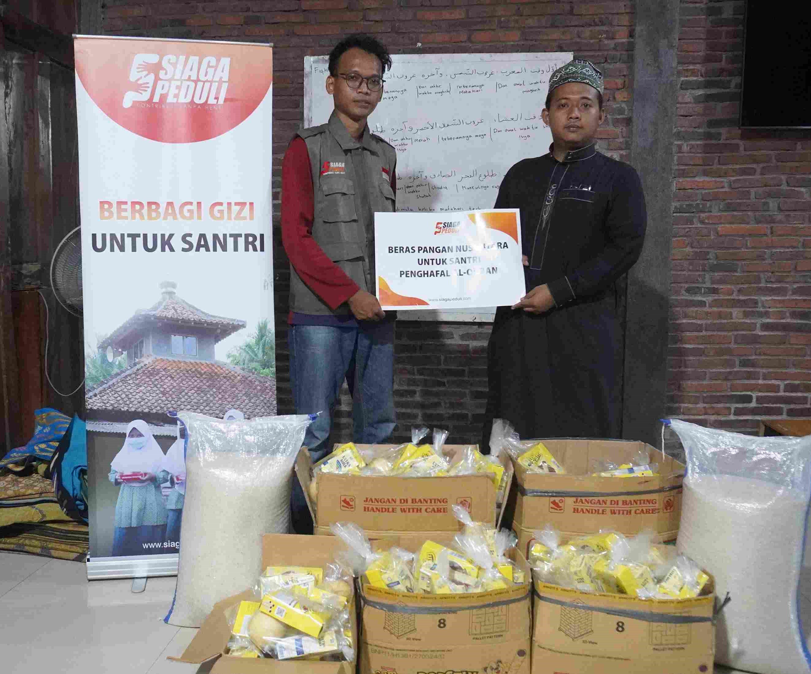 Siaga Peduli Penuhi Gizi Untuk Santri Pondok Pesantren Tuna Rungu Darul Ashom, Yogyakarta