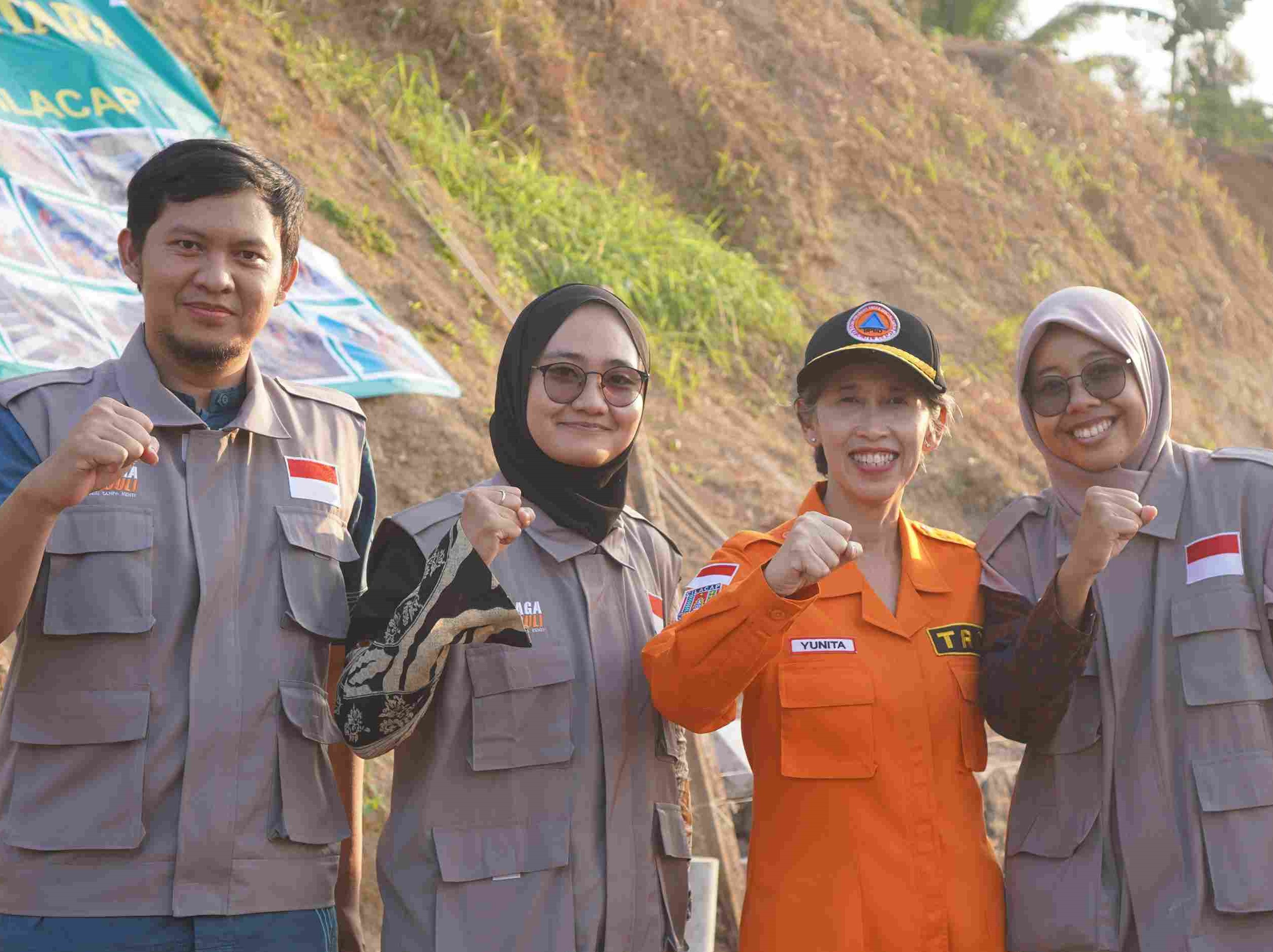 Peresmian Hunian Sementara Untuk Masyarakat Terdampak Tanah Bergerak di Desa Karanggintung, Kec. Gandrungmangu, Cilacap