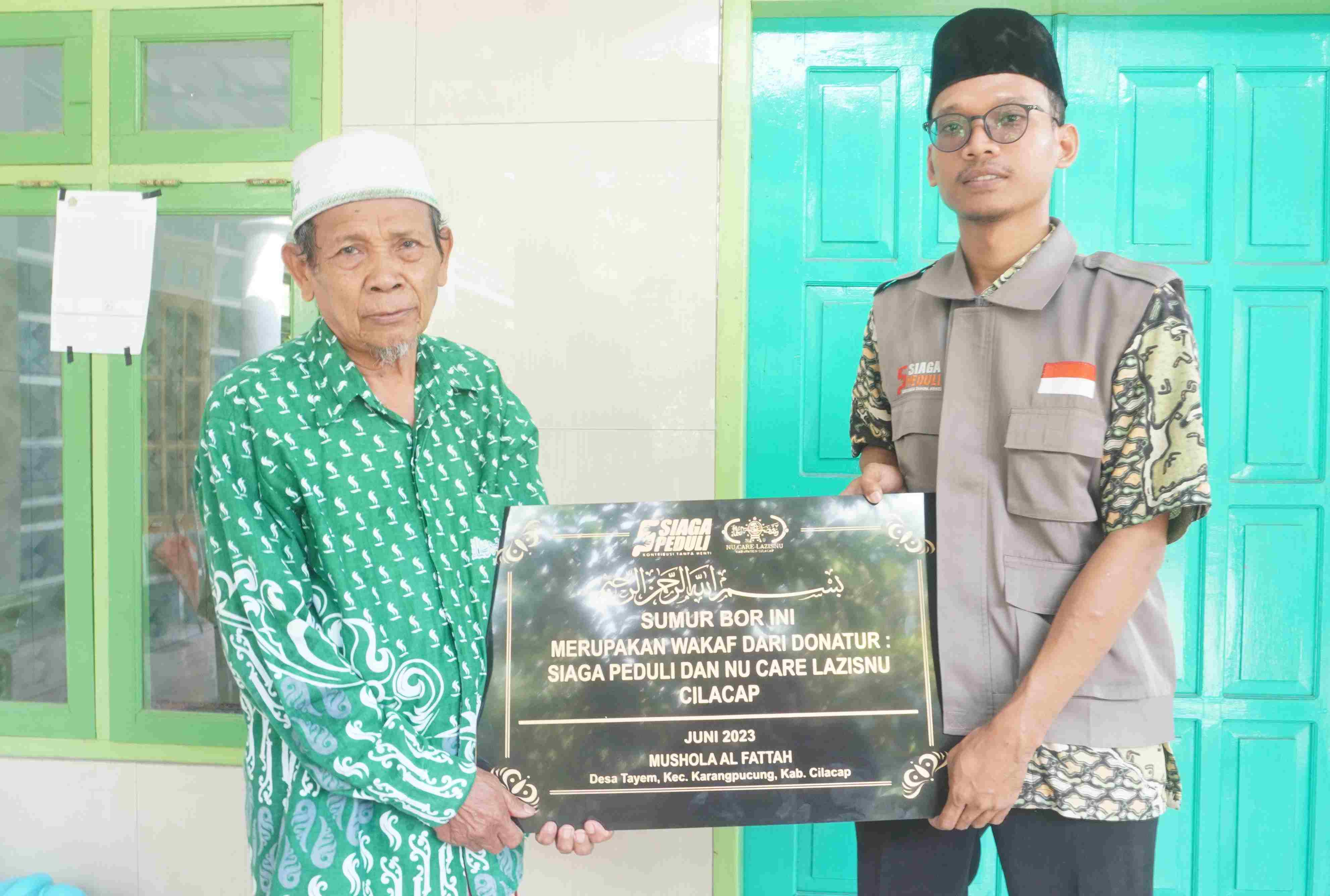 Peresmian dan Serah Terima Pembangunan Sumur Bor Mushola Al Fattah, Karangpucung