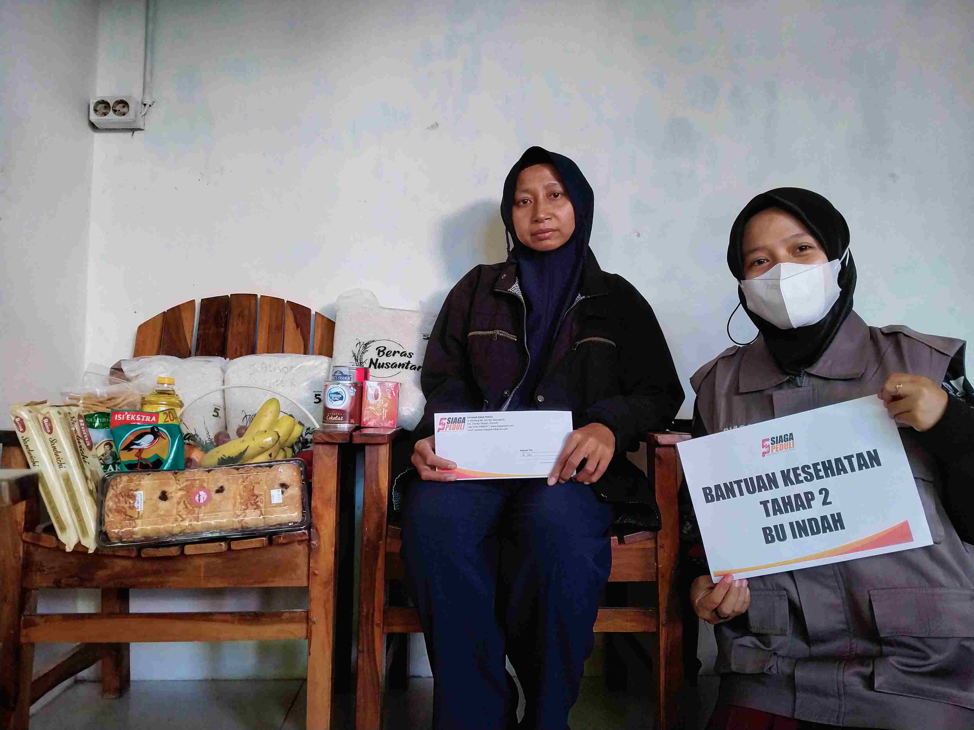 Siaga Peduli Salurkan Bantuan Kesehatan Untuk Ibu Indah Penderita Kanker Ovarium Stadium 4