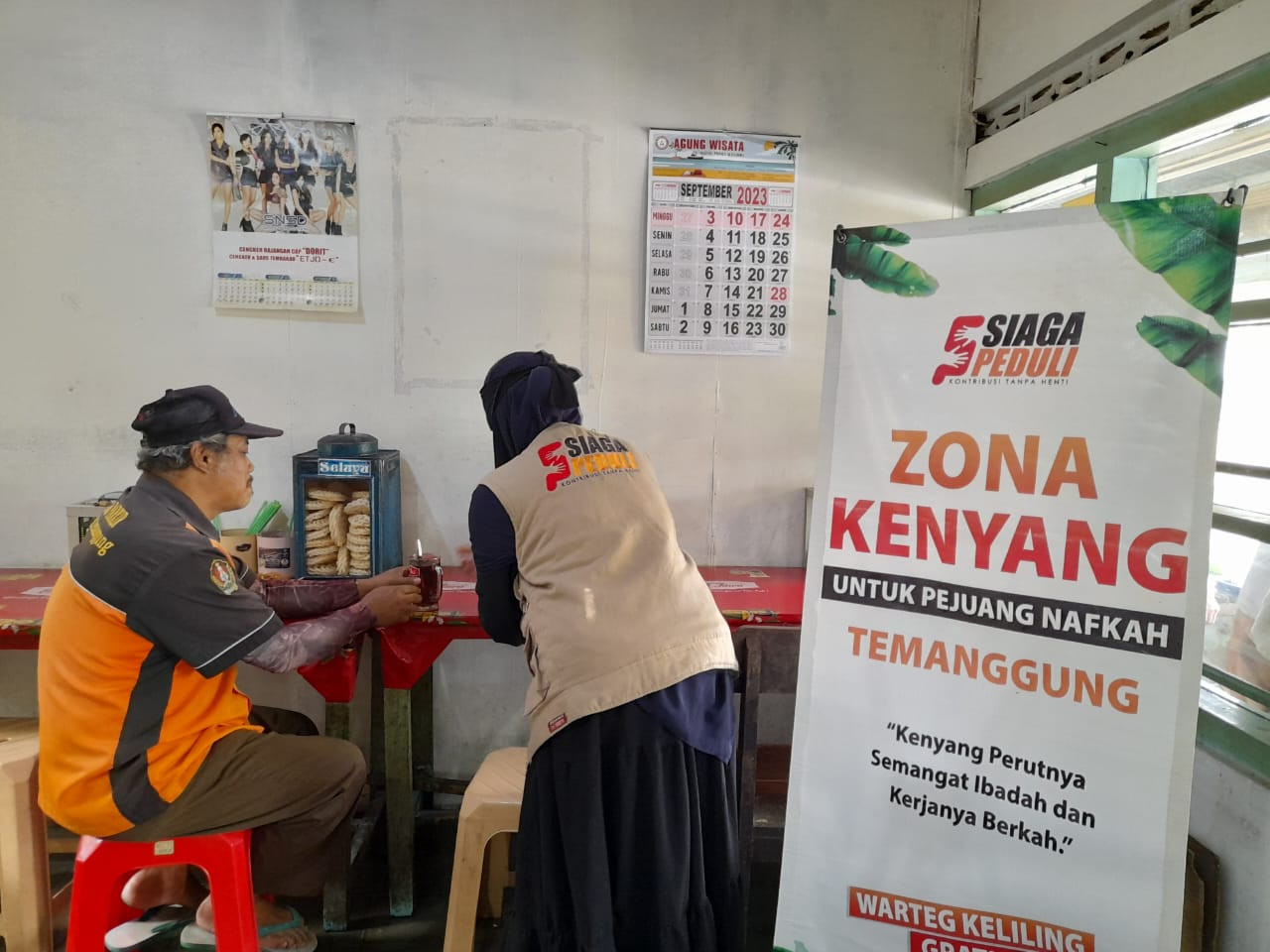 Siaga Peduli Hadirkan Zona Kenyang untuk Pejuang Nafkah di Wilayah Temanggung