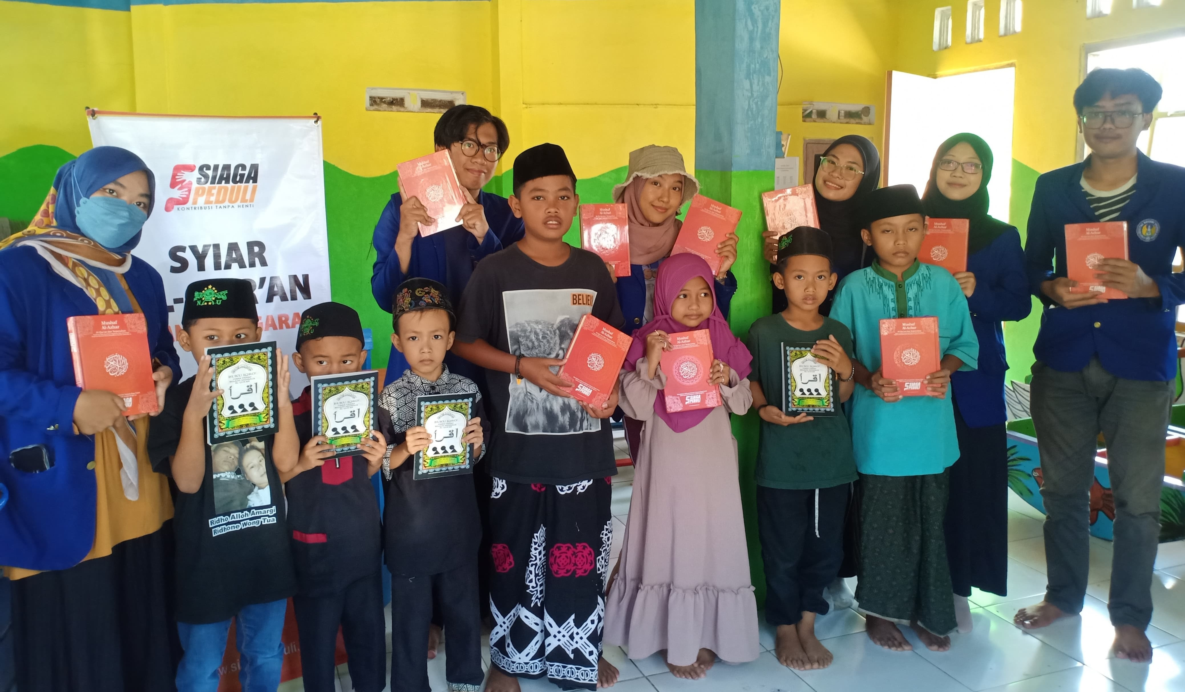 Kuatkan Syiar Dakwah, Siaga Peduli Salurkan Al-Quran dan Iqra Untuk TPQ Al Jannah, Banjarnegara