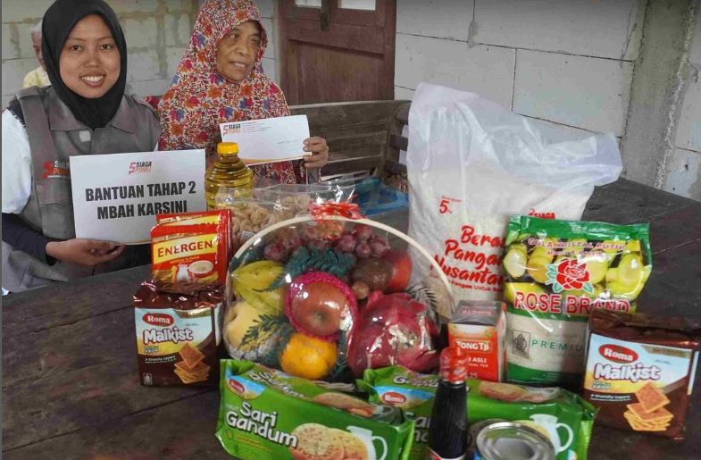 Siaga Peduli Kirimkan Bantuan Untuk Mbah Karsini Tahap Ke-2