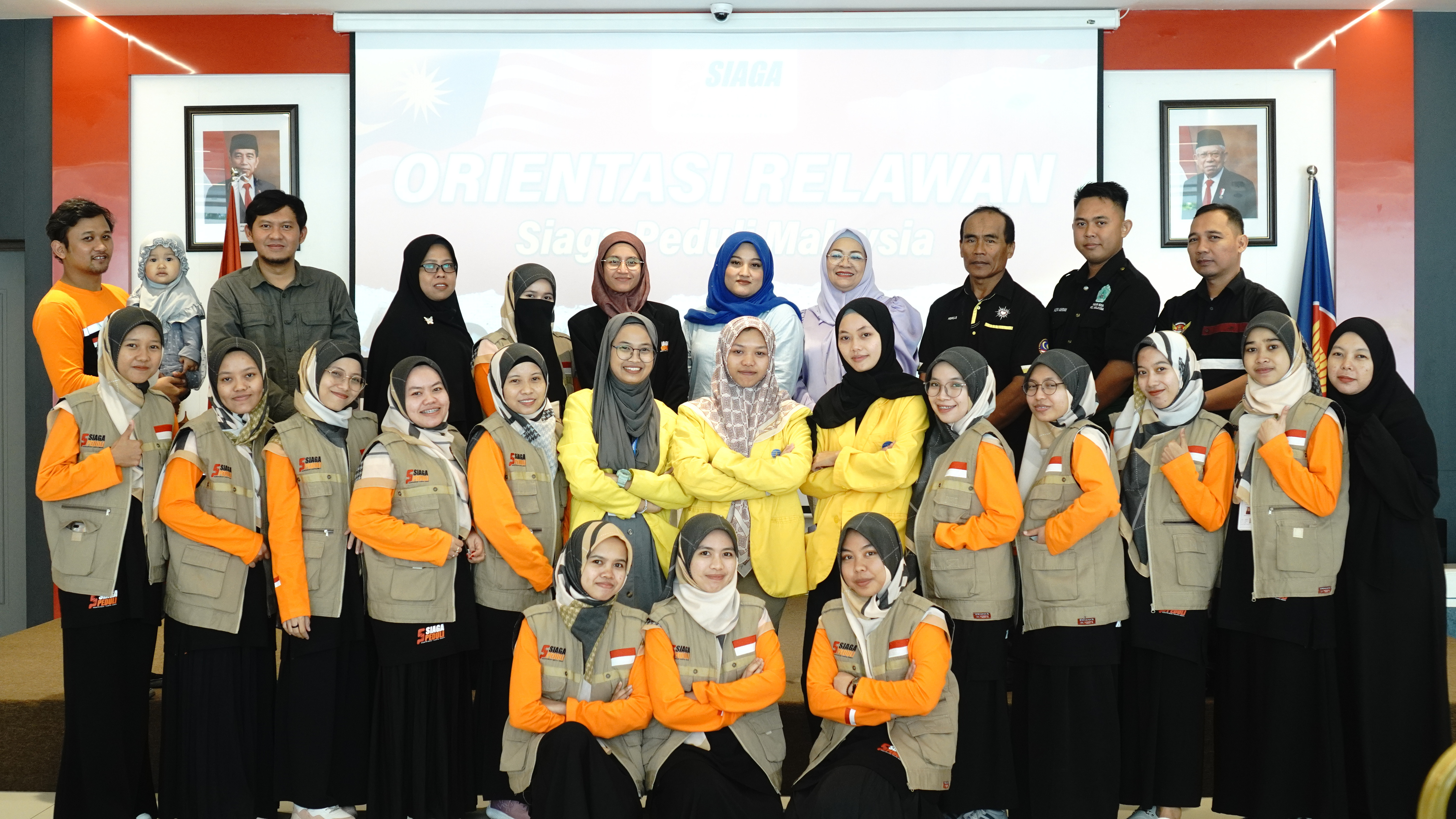 Tim Siaga Peduli melaksanakan kegiatan Orientasi Relawan  di Malaysia
