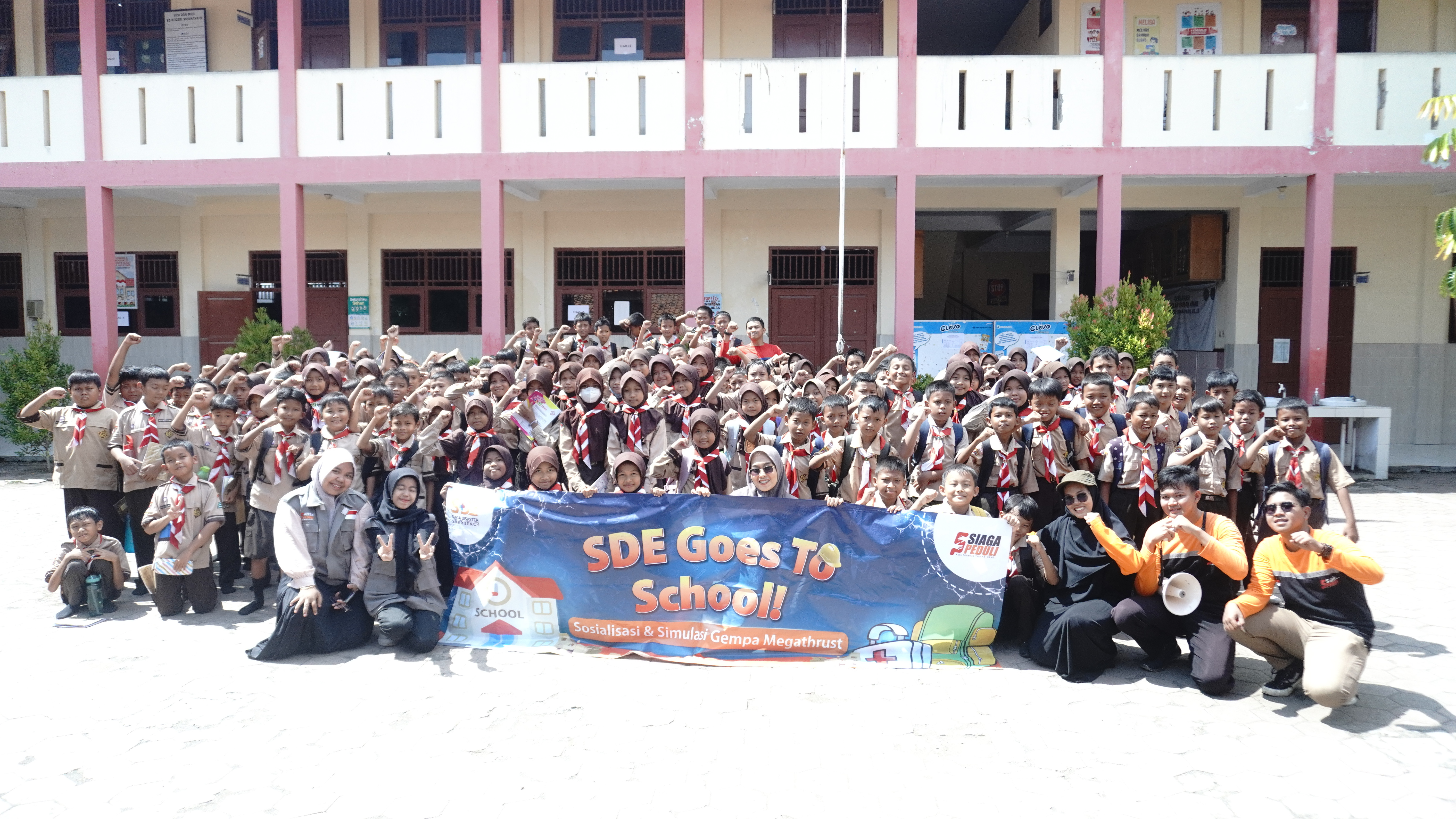 SDE Goes To School SD Kampus Kepatihan Dalam Program Mitigasi Bencana Megathrust