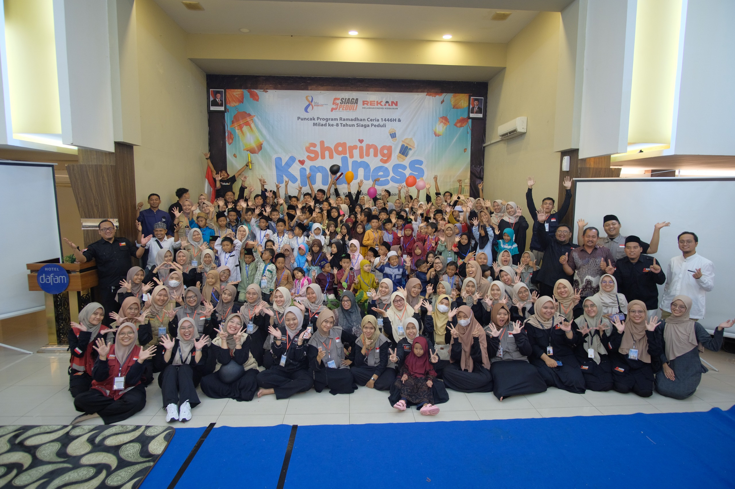 Keseruan Ramadan Bersama Adik Juara (Yatim dan Dhuafa) Bersama Siaga Peduli