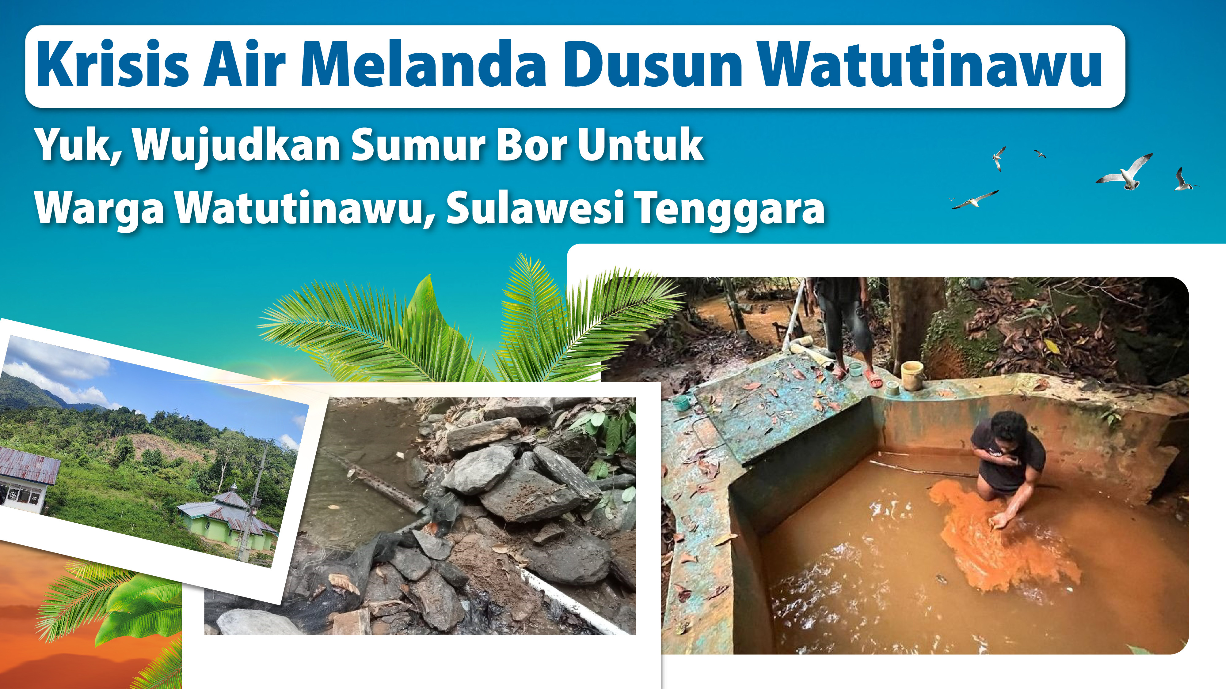 Hidup di Tanah Kering: Wujudkan Sumur Bor, Selamatkan Warga Watutinawu Sulawesi Tenggara dari Krisis Air