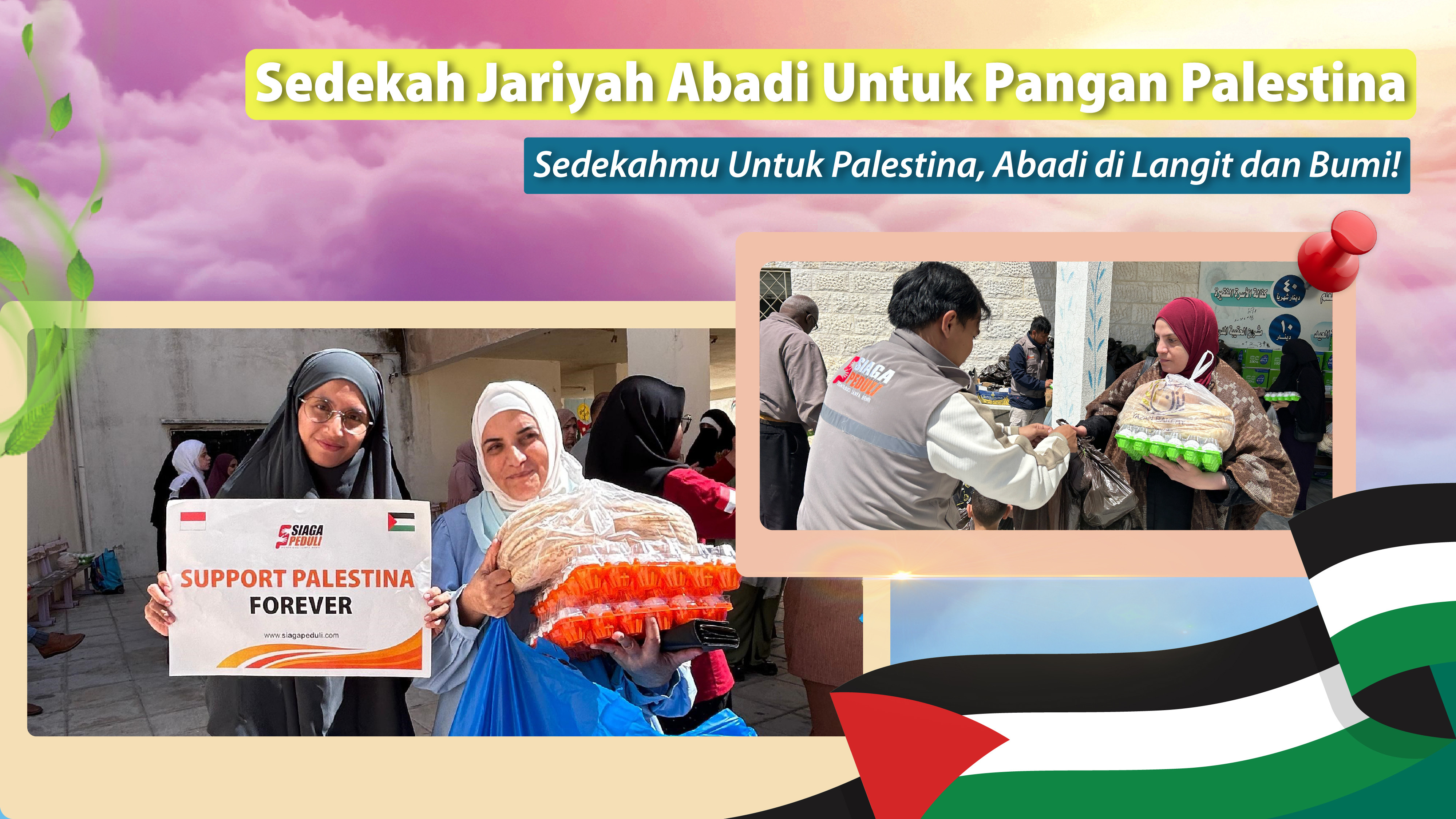 Sedekah Jariyah Abadi untuk Pangan Palestina
