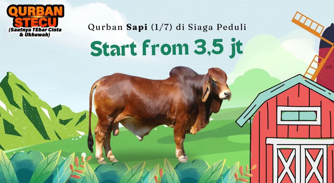 Qurban Sapi Bersama Siaga Peduli