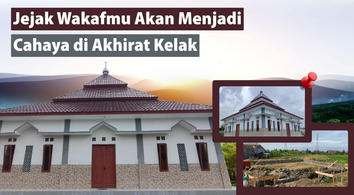 Tabung Amal Jariyah dengan Bangun Masjid Energi Kebaikan