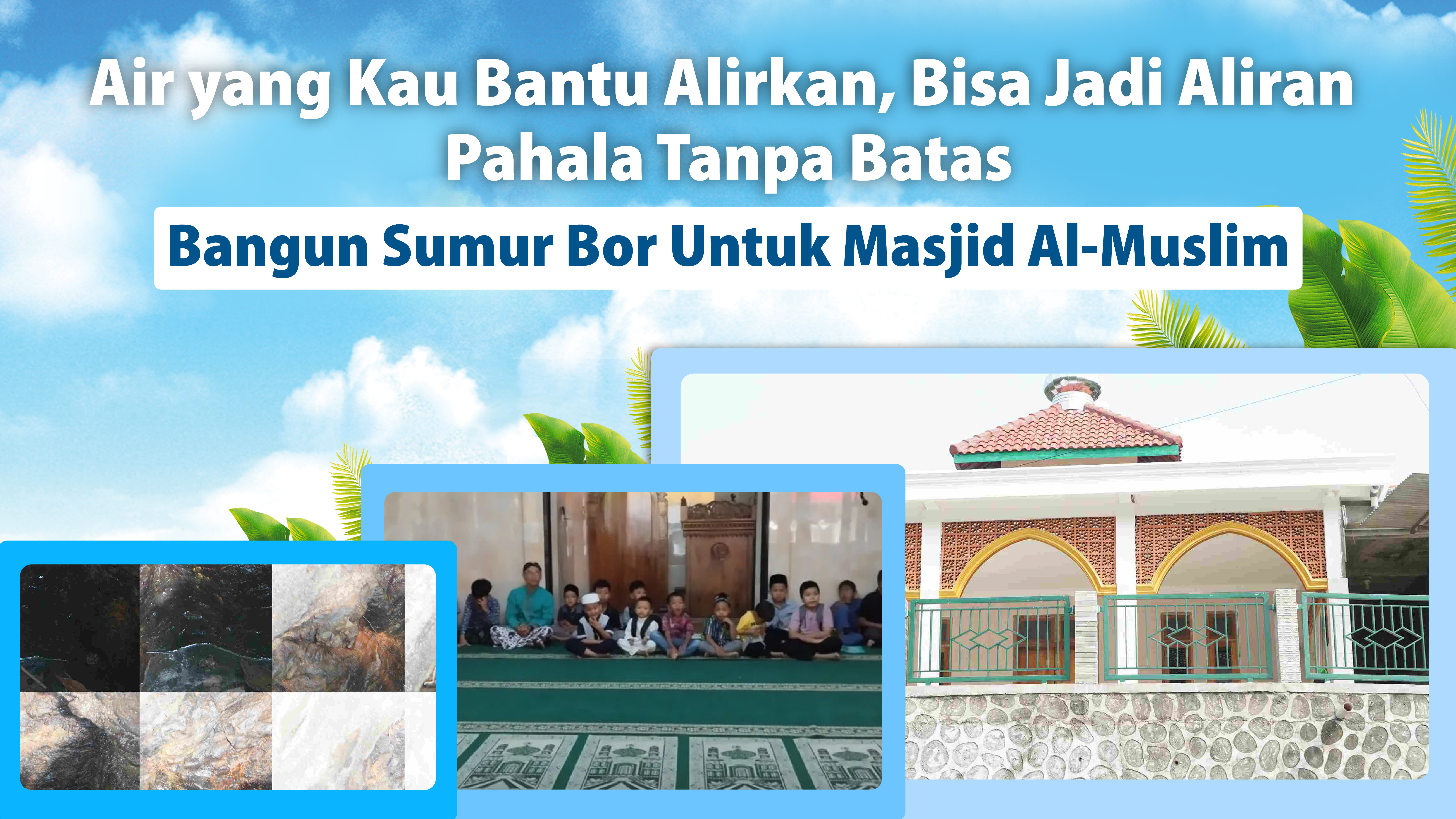 Jariah Air Untuk Masjid Al Muslim dan Masyarakat Gedangsari Gunungkidul